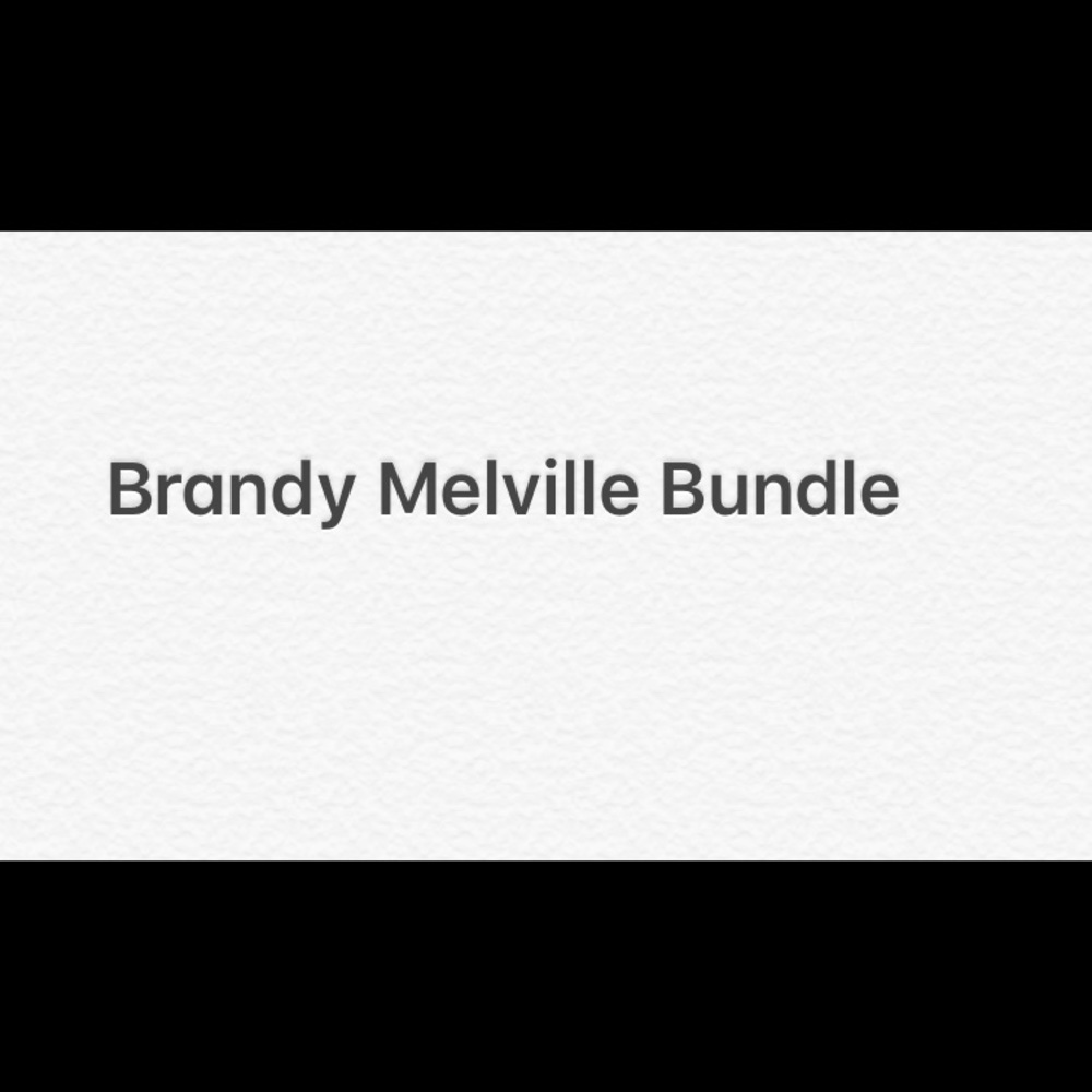 Brandy Melville Bundle